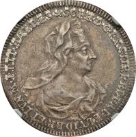German States coin 1/2 Taler - Georg I Ludwig - Death of Sophia von der Pfalz, Mother of George I Ludwig (1714) obverse obverse of 1/2 Taler - Georg I Ludwig - Death of Sophia von der Pfalz, Mother of George I Ludwig (1714) coin with KM# 96 from German States. Inscription: SOPH.D.G.EX.STIRP.EL.PAL.EL.VID.BR.ET LVN.M.BRIT.HAERES.*