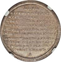 German States coin 1/2 Taler - Georg I Ludwig - Death of Sophia von der Pfalz, Mother of George I Ludwig (1714) reverse reverse of 1/2 Taler - Georg I Ludwig - Death of Sophia von der Pfalz, Mother of George I Ludwig (1714) coin with KM# 96 from German States. Inscription: NATA XIII.OCT.MDCXXX. NVPTA.MENSE.SEPT. MDCLVIII.AD SVCCESS. M.BRIT.NOMIN.MDCCI. SVB.VESP.VIII.IVN.MD