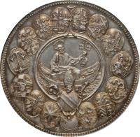 German States coin 1 Taler - Anton Ignaz Josef - Sede Vacante (1787) reverse reverse of 1 Taler - Anton Ignaz Josef - Sede Vacante (1787) coin with KM# 450 from German States.