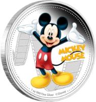 Niue coin 2 Dollars - Elizabeth II - Disney Characters: Mickey Mouse (2014) reverse reverse of 2 Dollars - Elizabeth II - Disney Characters: Mickey Mouse (2014) coin from Niue. Inscription: MICKEY MOUSE