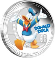 Niue coin 2 Dollars - Elizabeth II - Disney Characters: Donald Duck (2014) reverse reverse of 2 Dollars - Elizabeth II - Disney Characters: Donald Duck (2014) coin from Niue. Inscription: DONALD DUCK