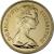 obverse of 5 New Pence - Elizabeth II - 2'nd Portrait (1968 - 1981) coin with KM# 911 from United Kingdom. Inscription: D · G · REG · F · D · 1970 ELIZABETH · II