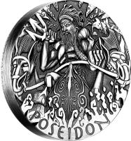Tuvalu coin 2 Dollars - Elizabeth II - Gods of Olympus: Poseidon (2014) reverse reverse of 2 Dollars - Elizabeth II - Gods of Olympus: Poseidon (2014) coin with KM# 264 from Tuvalu. Inscription: POSEIDON