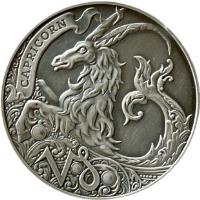 Belarus coin 1 Rouble - Zodiac: Capricorn (2014) reverse reverse of 1 Rouble - Zodiac: Capricorn (2014) coin with KM# A457 from Belarus. Inscription: CAPRICORN