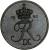 obverse of 2 Øre - Frederik IX (1948 - 1972) coin with KM# 840 from Denmark. Inscription: FR IX 1959