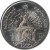 reverse of 1 Franc - Institute of France (1995) coin with KM# 1133 from France. Inscription: REPUBLIQUE FRANÇAISE INSTITUT DE FRANCE 1 F R. 1995 C.