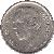obverse of 1 Dirham - Hassan II - 1'st Portrait (1965 - 1969) coin with Y# 56 from Morocco. Inscription: المملكة المغربية الحسن الثاني