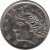 obverse of 50 Centavos (1967) coin with KM# 580 from Brazil. Inscription: * BRASIL *