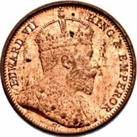 Ceylon coin 1/2 Cent - Edward VII (1904 - 1909) obverse obverse of 1/2 Cent - Edward VII (1904 - 1909) coin with KM# 101 from Ceylon. Inscription: EDWARD VII KING & EMPEROR