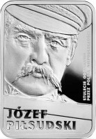 Poland coin 10 Złotych - 100th Anniversary of Regaining Independence by Poland: Józef Piłsudski (2015) reverse reverse of 10 Złotych - 100th Anniversary of Regaining Independence by Poland: Józef Piłsudski (2015) coin with Y# 931 from Poland. Inscription: STULECIE ODZYSKANIA PRZEZ POLSKĘ NIEPODLEGŁOŚCI JÓZEF PIŁSUDSKI