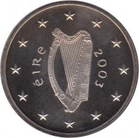 Ireland coin 5 Euro - 2003 Special Olympics Games (2003) obverse obverse of 5 Euro - 2003 Special Olympics Games (2003) coin with KM# 40 from Ireland. Inscription: éire 2003