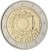 obverse of 2 Euro - 30th Anniversary to European Union flag (2015) coin with KM# 3247 from Austria. Inscription: REPUBLIK ÖSTERREICH 1985-2015