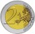 reverse of 2 Euro - 30th Anniversary to European Union flag (2015) coin with KM# 102 from Cyprus. Inscription: 2 EURO LL