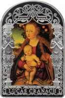 reverse of 15 Diners - Joan Enric Vives i Sicília - Renaissance Madonna 