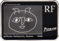 obverse of 10 Euro - Pablo Picasso: Picture 