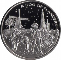 Belgium coin 20 Euro - Albert II - A Dog of Flanders (2010) reverse reverse of 20 Euro - Albert II - A Dog of Flanders (2010) coin with KM# 305 from Belgium. Inscription: A DOG OF FLANDERS