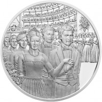 Austria coin 20 Euro - Vienna Opera Ball (2016) reverse reverse of 20 Euro - Vienna Opera Ball (2016) coin with KM# 3250 from Austria.