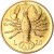 reverse of 20 Lire (1974) coin with KM# 34 from San Marino. Inscription: L 20