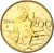 reverse of 200 Lire - FAO (1994) coin with KM# 313 from San Marino. Inscription: FAO 1994 R L. 200 LOZICA DRIUTTI INC.