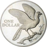 Trinidad and Tobago coin 1 Dollar - Elizabeth II (1973 - 1975) reverse reverse of 1 Dollar - Elizabeth II (1973 - 1975) coin with KM# 23 from Trinidad and Tobago. Inscription: ONE DOLLAR