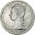 obverse of 2 Francs (1948) coin with KM# 4 from Madagascar. Inscription: REPUBLIQUE FRANCAISE UNION FRANCAISE 1948