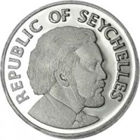 Seychelles coin 1 Cent - Declaration of Independence (1976) obverse obverse of 1 Cent - Declaration of Independence (1976) coin with KM# 21 from Seychelles. Inscription: REPUBLIC OF SEYCHELLES