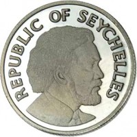 Seychelles coin 25 Cents - Declaration of Independence (1976) obverse obverse of 25 Cents - Declaration of Independence (1976) coin with KM# 24 from Seychelles. Inscription: REPUBLIC OF SEYCHELLES
