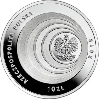 Poland coin 10 Złotych - Bicentenary of the Warsaw University of Life Sciences (2016) obverse obverse of 10 Złotych - Bicentenary of the Warsaw University of Life Sciences (2016) coin with Y# 955 from Poland. Inscription: RZECZPOSPOLITA POLSKA 2016 10ZŁ