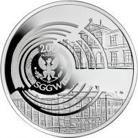 Poland coin 10 Złotych - Bicentenary of the Warsaw University of Life Sciences (2016) reverse reverse of 10 Złotych - Bicentenary of the Warsaw University of Life Sciences (2016) coin with Y# 955 from Poland. Inscription: 200 LAT TRADICII SGGW