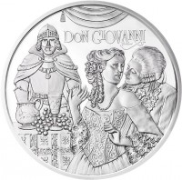 Austria coin 20 Euro - Amadeus: the Genius (2016) reverse reverse of 20 Euro - Amadeus: the Genius (2016) coin with KM# 3254 from Austria. Inscription: DON GIOVANNI
