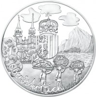 Austria coin 10 Euro - Oberösterreich (2016) reverse reverse of 10 Euro - Oberösterreich (2016) coin with KM# 3255a from Austria. Inscription: Oberösterreich
