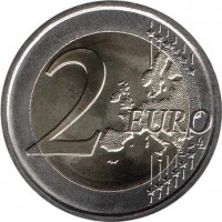 Italy coin 2 Euro - 2200th Anniversary of the Death of Tito Maccio Plauto (2016) reverse reverse of 2 Euro - 2200th Anniversary of the Death of Tito Maccio Plauto (2016) coin with KM# 392 from Italy. Inscription: 2 EURO LL