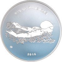 reverse of 20 Euro - XXXI Olympic Games in Rio de Janeiro (2016) coin with KM# 224 from Lithuania. Inscription: RIO DE ŽANEIRAS 2016