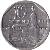 reverse of 10 Centavos (1994 - 2009) coin with KM# 576 from Cuba. Inscription: 10 CASTILLO DE LA FUERZA