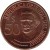 obverse of 50 Pesos Uruguayos - Bicentennial of Uruguayan Independence (2011) coin with KM# 139 from Uruguay. Inscription: REPUBLICA ORIENTAL DEL URUGUAY $ 50