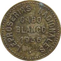 Venezuela coin Bolívar - Cabo Blanco Leprosarium Coinage (1936) obverse obverse of Bolívar - Cabo Blanco Leprosarium Coinage (1936) coin with KM# L14 from Venezuela. Inscription: LEPROSERIAS NACIONALES CABO BLANCO 1936