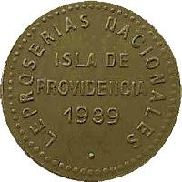 Venezuela coin 5 Bolívares - Isla de Providencia Leprosarium Coinage (1939) obverse obverse of 5 Bolívares - Isla de Providencia Leprosarium Coinage (1939) coin with KM# L24 from Venezuela. Inscription: LEPROSERIAS NACIONALES ISLA DE PROVIDENCIA 1939