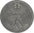 obverse of 5 Øre - Frederik IX (1950 - 1964) coin with KM# 843 from Denmark. Inscription: FR IX 1954