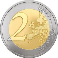 Latvia coin 2 Euro - Latvian Farming and Countryside (2016) reverse reverse of 2 Euro - Latvian Farming and Countryside (2016) coin with KM# 175 from Latvia. Inscription: 2 EURO LL