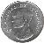 obverse of 1 Baht - Rama IX (1974) coin with Y# 100 from Thailand. Inscription: ภูมิพลอดุลยเดช รัชกาลที่๙
