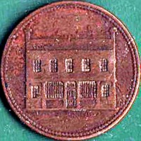 Ireland coin 1 Farthing obverse obverse of 1 Farthing coin from Ireland.