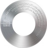 Lithuania coin 5 Euro - The 100th Anniversary of the Restoration of Lithuania’s Independence: Diplomacy (2018) reverse reverse of 5 Euro - The 100th Anniversary of the Restoration of Lithuania’s Independence: Diplomacy (2018) coin from Lithuania. Inscription: 1918 03 23 VOKIETIJA PRIPAŽINO LIETUVOS NEPRIKLAUSOMYBĘ 1920 07 12 LIETUVOS IR SOVIETŲ RUSIJOS TAIKOS SUTARTIS 192