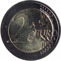 Lithuania coin 2 Euro - Song and Dance Celebration (2018) reverse reverse of 2 Euro - Song and Dance Celebration (2018) coin from Lithuania. Inscription: 2 EURO LL