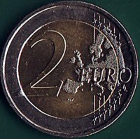 Ireland coin 2 Euro - 100 Years Since the 1st Meeting of Dail Eireann (2019) reverse reverse of 2 Euro - 100 Years Since the 1st Meeting of Dail Eireann (2019) coin from Ireland. Inscription: 2 EURO LL