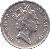 obverse of 10 Cents - Elizabeth II (1985 - 1998) coin with KM# 81 from Australia. Inscription: ELIZABETH II AUSTRALIA 1989 RDM