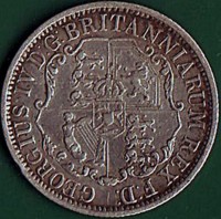 British West Indies coin 1/4 Dollar - George IV (1820 - 1822) obverse obverse of 1/4 Dollar - George IV (1820 - 1822) coin with KM# 3 from British West Indies. Inscription: GEORGIVS IV D:G: BRITANNIARUM REX F:D: