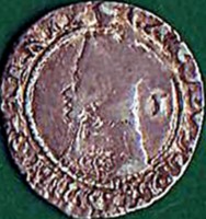 England coin 1 Penny - Charles II obverse obverse of 1 Penny - Charles II coin from England.