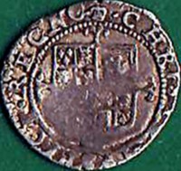 England coin 1 Penny - Charles II reverse reverse of 1 Penny - Charles II coin from England.