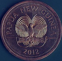 Papua New Guinea coin 5 Kina - Elizabeth II - Queen Elizabeth II's Diamond Jubilee (2012) obverse obverse of 5 Kina - Elizabeth II - Queen Elizabeth II's Diamond Jubilee (2012) coin from Papua New Guinea. Inscription: PAPUA NEW GUINEA 2012