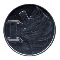 United Kingdom coin 10 Pence - Elizabeth II - Letter I - Ice Cream - 5'th Portrait (2018 - 2019) reverse reverse of 10 Pence - Elizabeth II - Letter I - Ice Cream - 5'th Portrait (2018 - 2019) coin from United Kingdom. Inscription: I